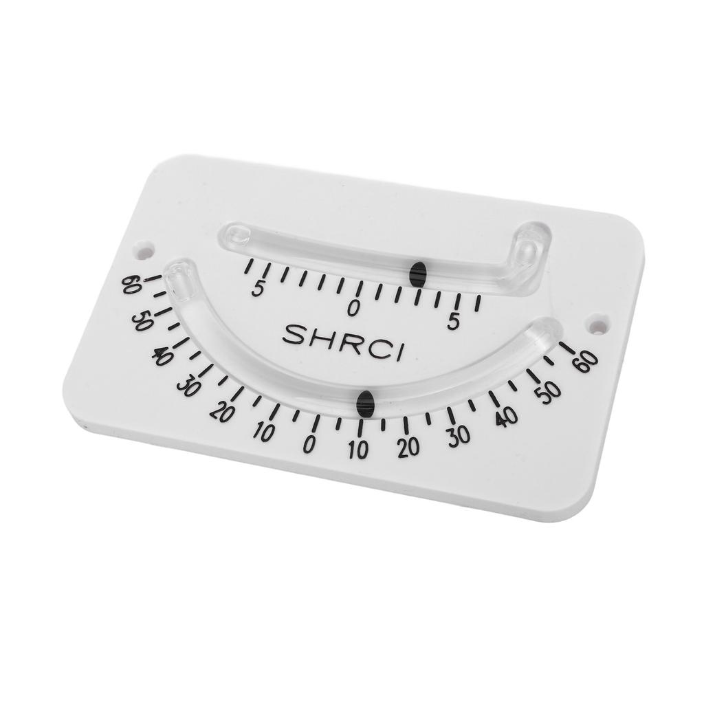 Dual Scale Inclinometer +  45 Degrees  Accurate Measurement for Off Road Vehicle Truck RV Trailer Boat