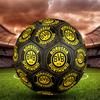 1pc Borussia Dortmund Soccer Ball Size 5 Indoor Soccer Ball Fashion Colorful Backyard Game - Great For Sports Fans Gift HE14