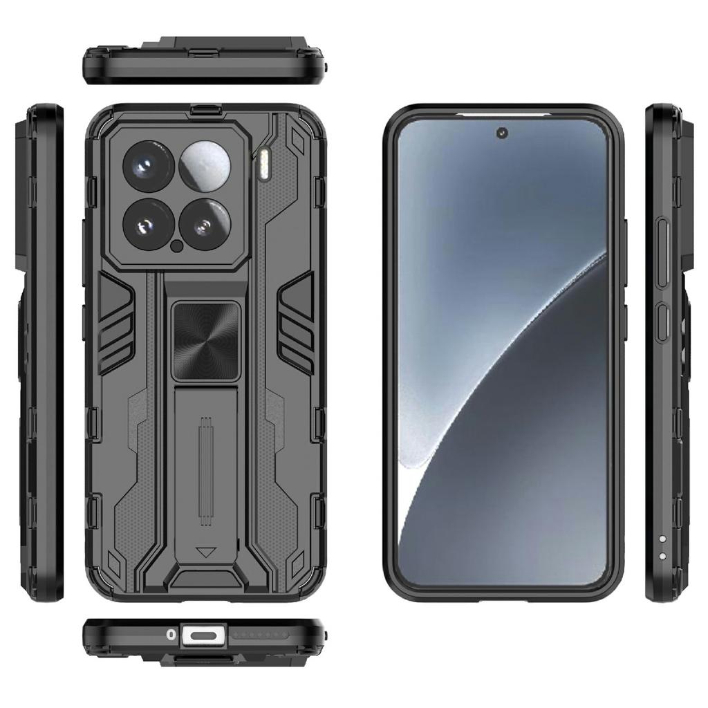 För Xiaomi 15 Skal PC+TPU Stöttåligt Telefonskal med Ställ