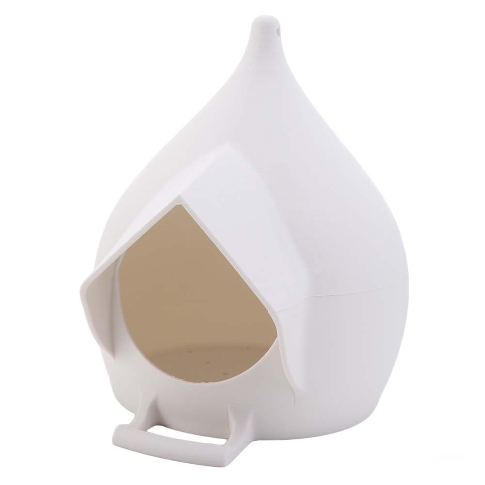 Rainproof Hummingbird Feeder Waterproof Bird Feeding Dispenser Creative Birds Food Catcher Outdoor