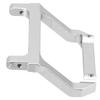 RC Aluminiumlegierung Frontstoßstangenhalterung für Axial SCX24 C10 124 RC Auto Upgrade TeileSilber