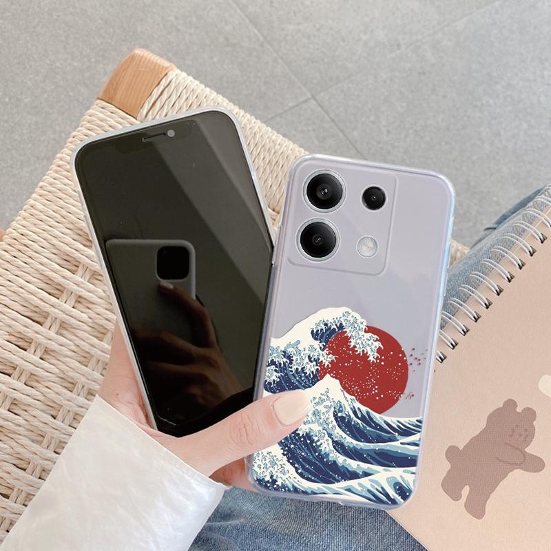 

Розкішний чохол із малюнком для iPhone Samsung A55 M34 S24 Xiaomi Redmi 13 Pro 14C Huawei Honor Протиударний бампер для телефону Прозора задня кришка з ТПУ проти подряпин Samsung Galaxy M15