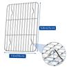 2Pcs Baking Rack Cooling Rack Stainless Steel Metal Roasting Cooking Rack Heat Resistant Bread Cake Cooling Rack Grid Baking Pan