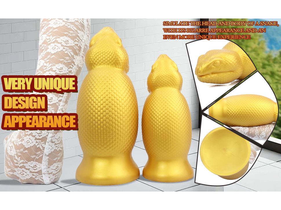 Silikon großer Analplug - Hohe Dehnbarkeit Erotisches Spielzeug für Männer & Frauen