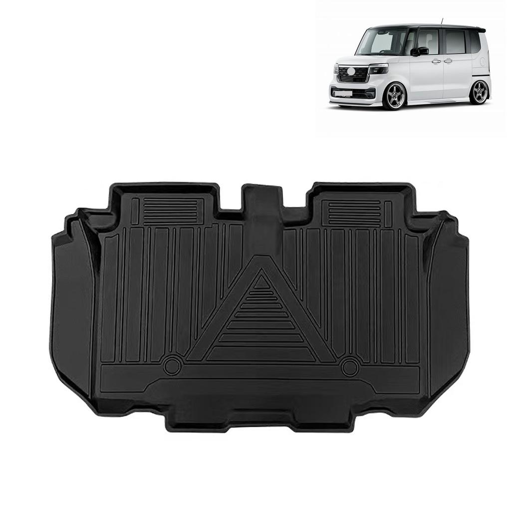 Compatible with the New Honda 3D Car Floor Mats for the Second Made of TPE They Are and Protective Piece for the Second N-BOX JF3/JF4 Models. Row.