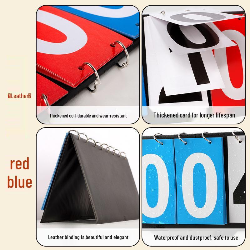 Versatile Sports Flip Scoreboard for Table Tennis, Football, Badminton, Basketball