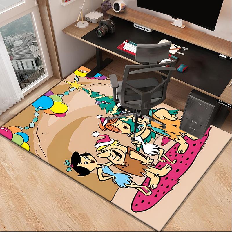 The Croods Players Adventure Office Rug Chair Mat, Game Carpet, Suitable for Front Door, Bedroom, Living Room, Desk, Holiday Gift