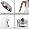 Samadoyo Glass Tea Maker with Magnetic Infuser
