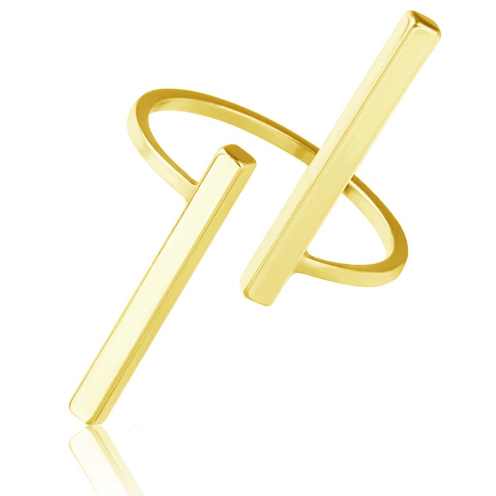 Couple Wedding Cuff Opening Punk Finger Loop Circle Woman Man Girls Lady Jewelry Anti-allergy
