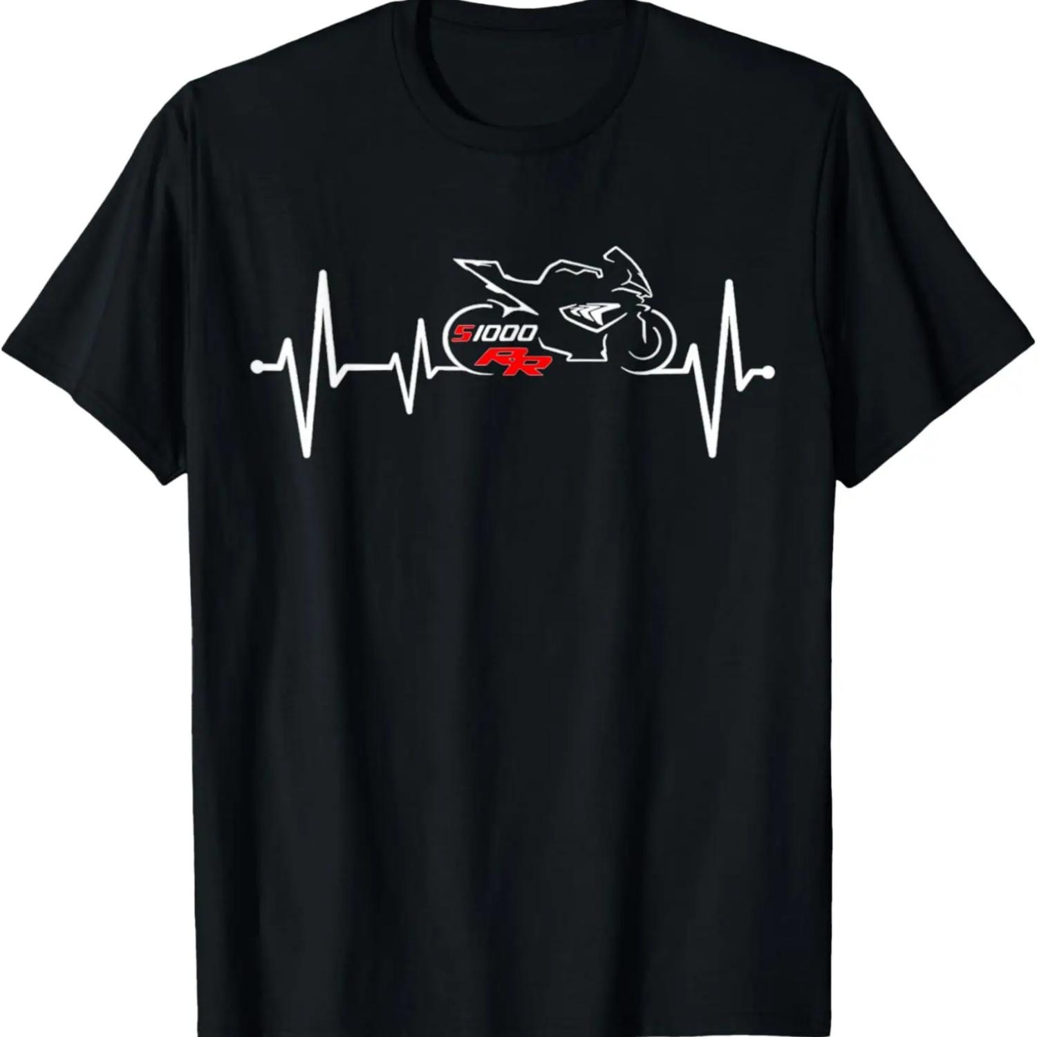 HD Knucklehead Heartbeat Engine Motorcycle EKG ECG Chopper T-Shirt S