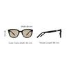 Gentle Monster Logo Arm Square Sunglasses Unisex Sunglasses Black PINO-01(BR)