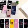 PP38 Girl Power Fight Soft Shell Transparent Phone Case for Samsung Galaxy A04 A04S A14 A23 A34 A54 M23 M33 M52 M53