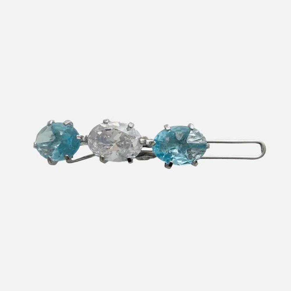 J Lauren Triple Oval Cut Cubic Hairpin H01419