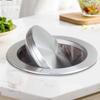 Coperchio a Bilanciere per Pattumiera Coperchio Rifiuti Coperchi per Pattumiere da Incasso per Piano Cucina