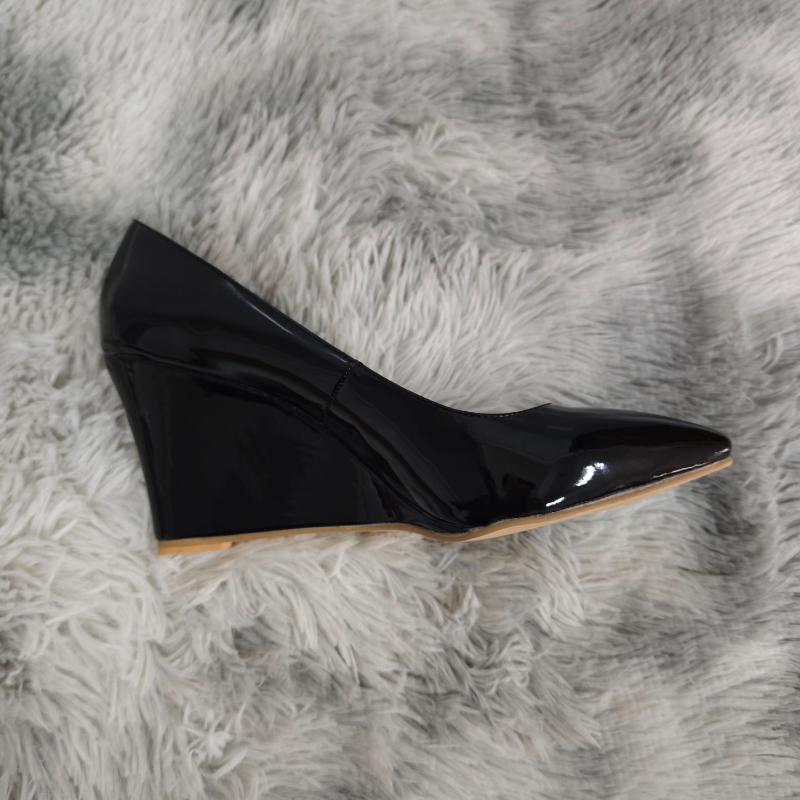 Sexy Stiletto-Pumps mit spitzer Zehenpartie aus Lackleder für Damen, Rot, Büro-Hochzeitsschuhe