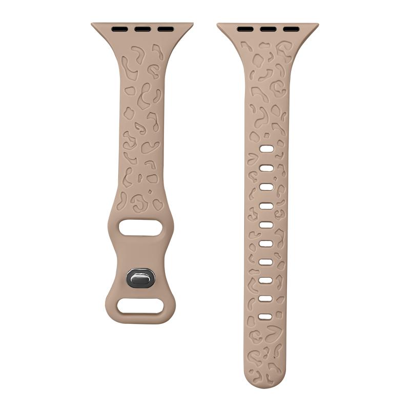 Engraved Strap For Apple Watch Bands 40mm 44mm 41mm 45mm 46 49mm Slim Silicone Bracelet Iwatch Series 9 8 7 3 Ultra 2 Se 10 Band