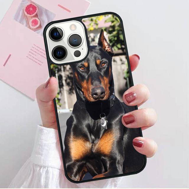 Doberman Pinscher Dog Coque Shell For iPhone 17 Air 15 16 14 13 12 Pro Max 11 Pro Max Plus Phone Case Cover