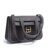 The First Layer Of Cowhide, Hazan Bag, Fashionable Commuter Hand-Held Briefcase, Genuine Leather, Shoulder Crossbody, Women'S Changeable Horseshoe Bag