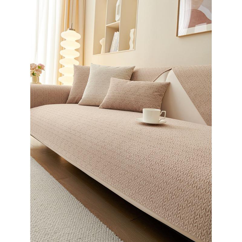 Chenille Sofa Cushion Cover Cloth Four Seasons Universal Sofa Towel Slipcover Non-Slip Cover Blanket Anti-Scratching