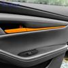For Mazda 3 BP M3 Axela      2024 2025 Top Suede Trim LHD RHD Sticker Car Door Handle Interior Accessories