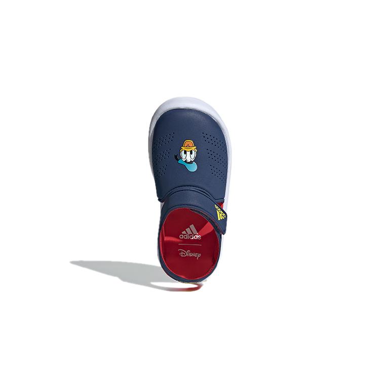 New Adidas Fortaswim Stripes BP Children's Sandals Blue Children Aged 3-7 Years Old FW6051