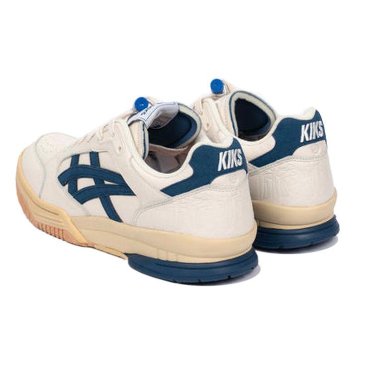 Asics Kiks X  Gel-Spotlyte Casual National Domination Shanghai White Magnolia Retro Basketball Shoes Unisex Sneakers Blue 1203A240-104