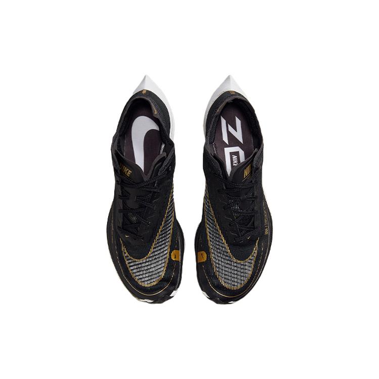 New Nike ZoomX Vaporfly Next% 2 Black Metallic Gold Coin Women's CU4123-001