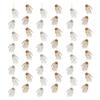 6 Strings Skeleton Hands Garland Paper Human Hand Bone Streamers Halloween Hanging Swirls Banner Decoration for Wall Door Indoor Outdoor Decor