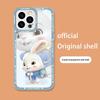 Cartoon Rabbit Jacket Backpack for Apple 13/14/15 and 11Pro Plus Transparent Max