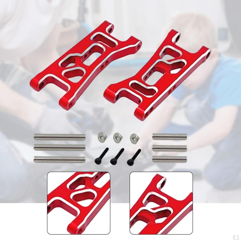 2 Front Lower Metal Arms for RC Car, DIY Accessories 244016 1/24 Scale Miniature Trucks