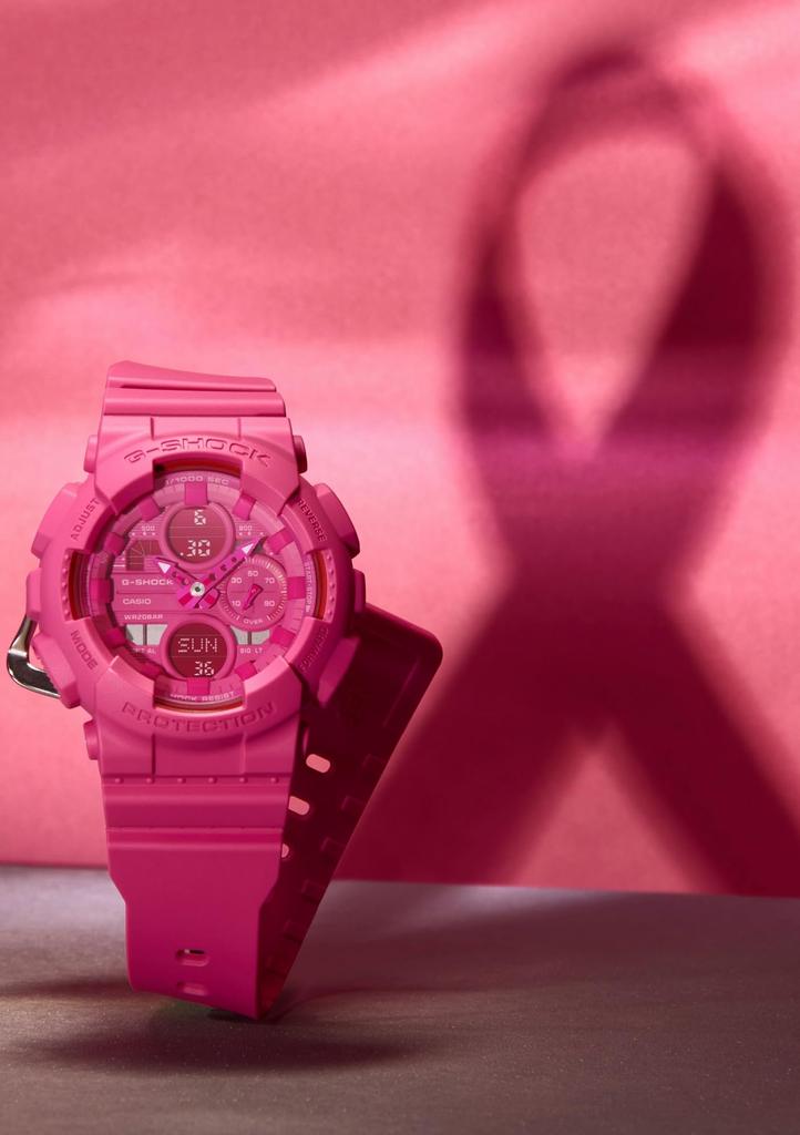 Casio Watch Made with Environmentally Friendly Materials G-Shock GMA-S145PK-4AJR Women's Pink,
