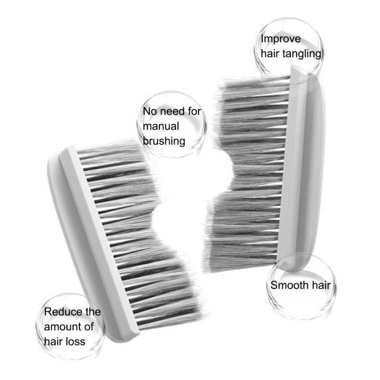 Schwebendes Haarentfernungswerkzeug Katzentoilettentür Universelle Passform Bürste Tierpflege Tür Entfernt lose Haare Verhindert Verfilzungen Helfer für Katzenbesitzer