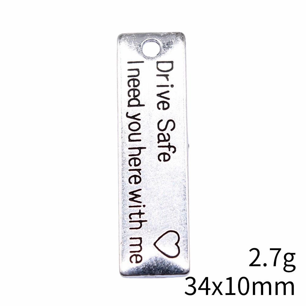 Gifts For Women Charms Bag Oval Tag Charms Pendant Clearance Sale Items Bracelet Pendant