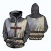 Knight Cross Cosplay Sweatshirt 3d Printed Hoodie Pullover Jacket Suit Costume