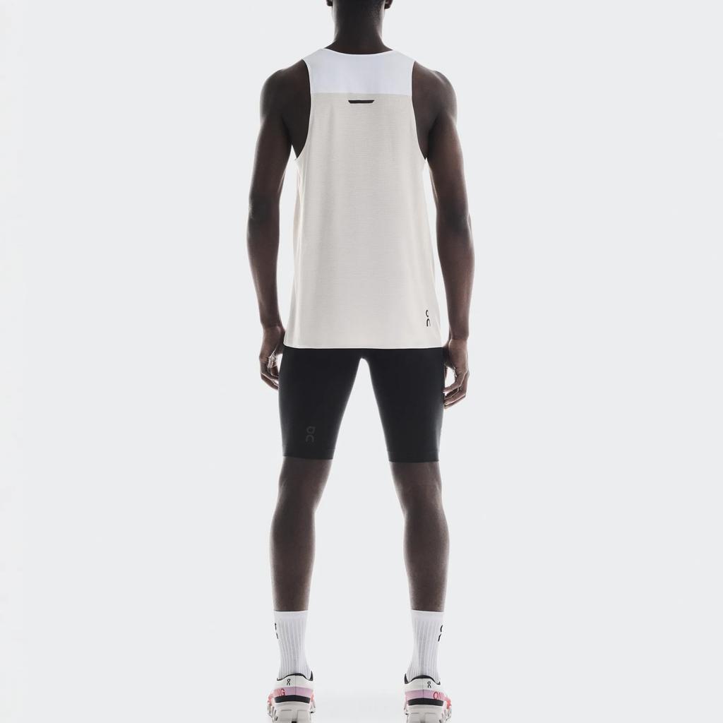 On Performance Tank Running Sports Quick-Dry Breathable Sleeveless Vest Men Tops White Silver 1ME10222993