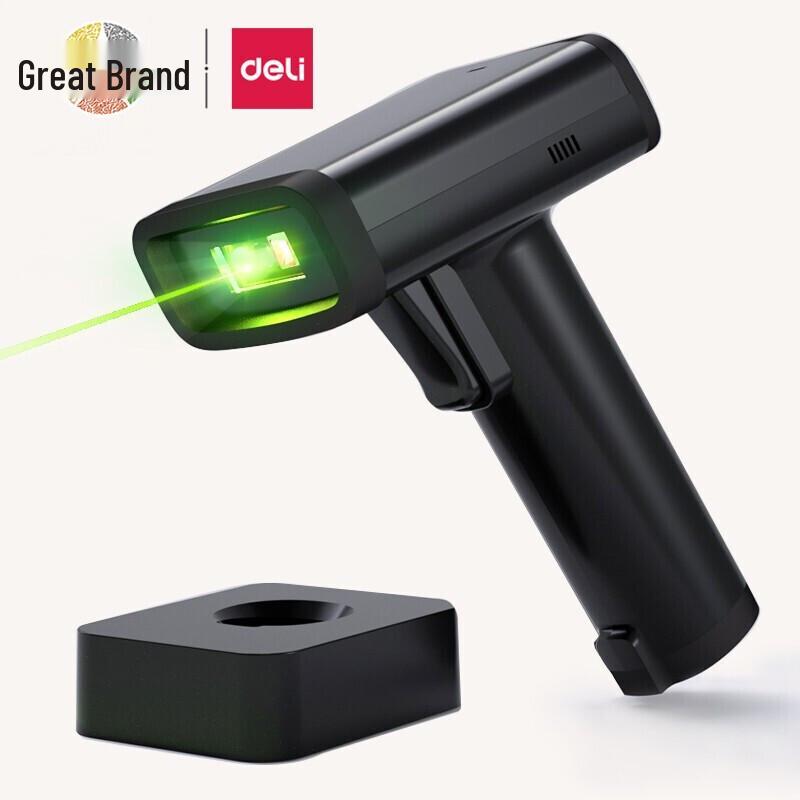 

Deli 14970W Wireless 2D Barcode Scanner