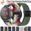 Pleciony Pasek z Klamrą Paracordową Dla COROS APEX 4 42mm-2 Pro/PACE 3-Pro Nylonowa Opaska Dla Suunto Vertical 2-1/Race 2-1-S/Run
