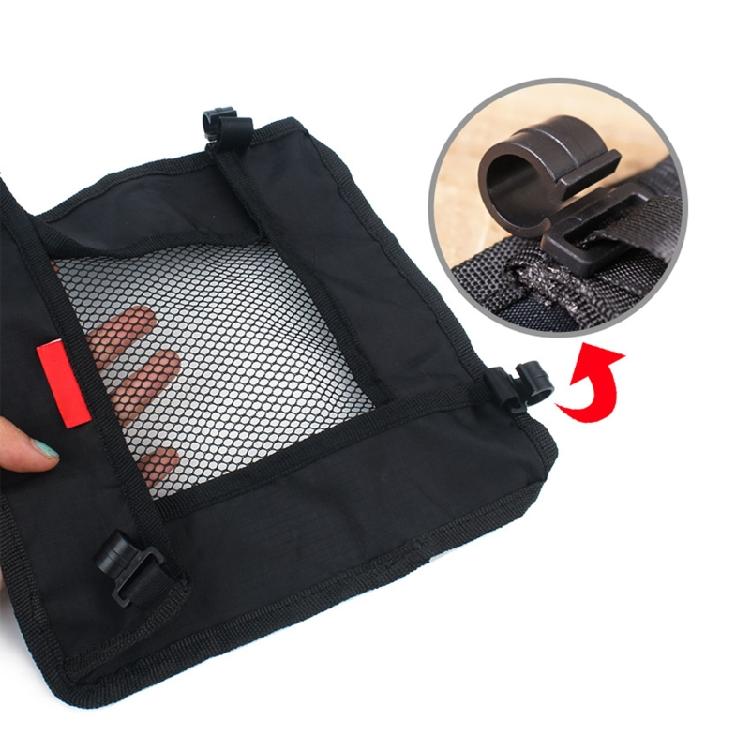 Folding Table Storage Pouch Bag Picnic Storage Basket Hanging Mesh Pouch Camping