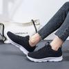 Summer Fashion Women's Running Shoes Lightweight Breathable Mesh Walking Flat Shoes Tenis Feminino Black Sports Women's Shoes