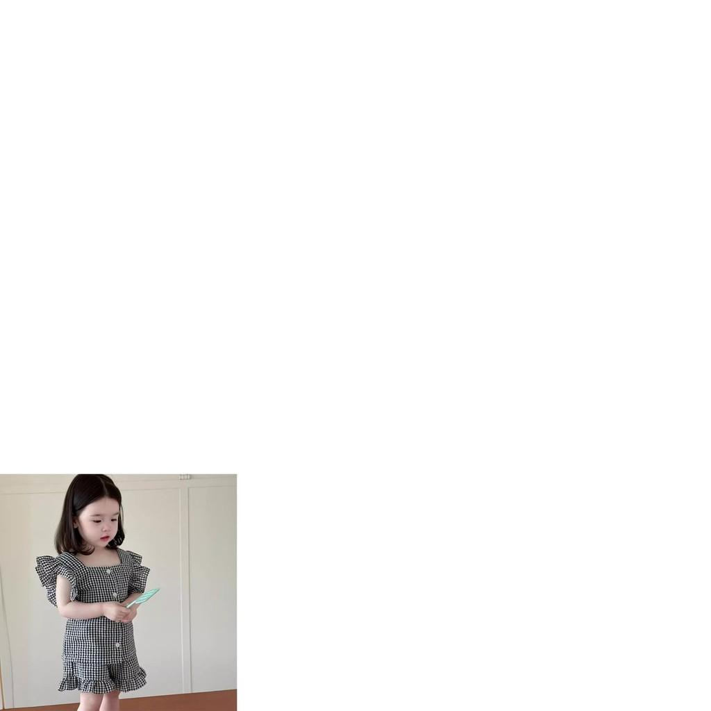 Rozkošný kojenecký letní outfit Dvoudílná sada Roztomilé kreslené bavlněné tričko s krátkým rukávem a šortky pro kojence v černém a kávovém kostkovaném vzoru