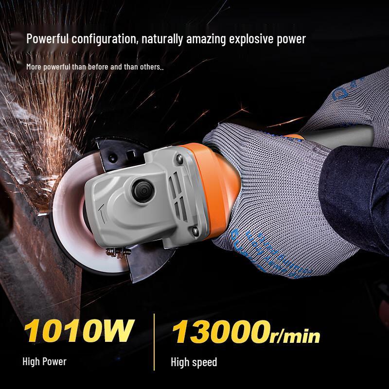 Dongcheng 1010W Corded Angle Grinder CN plug (adapter included)