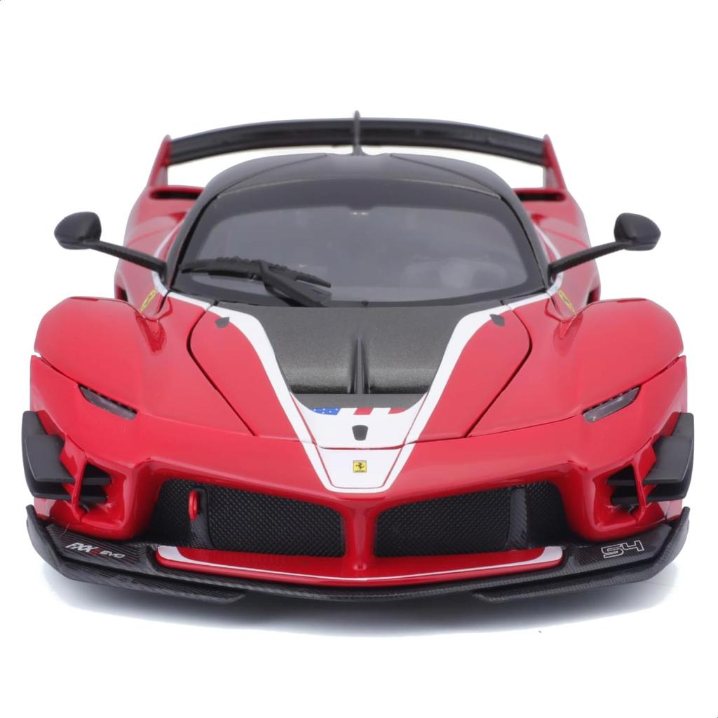 Bburago 1/18 Scale Signature Series Ferrari FXX-K EVO Red / Diecast Model Car, Finished Product, 18-16908