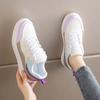 TUINANLE Sports Shoes for Women Lace Up Casual Leather Platform Sneakers Female Breathable Running Shoes