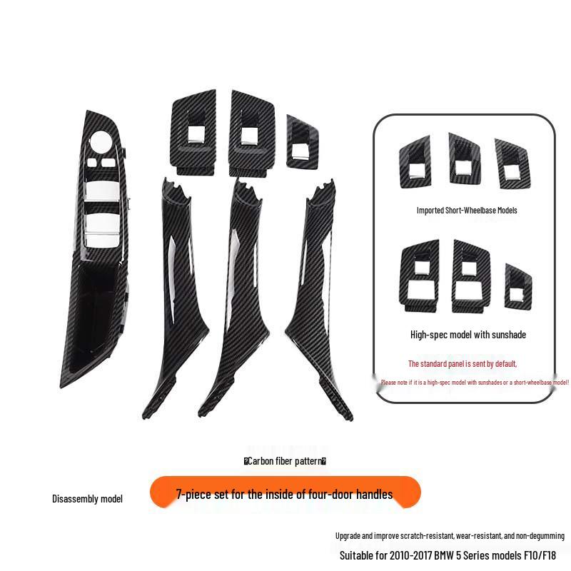 BMW 5 Series (10-17) F10/F11/F18 Interior Door Handle & Driver's Side Panel Trim Replacement Installation