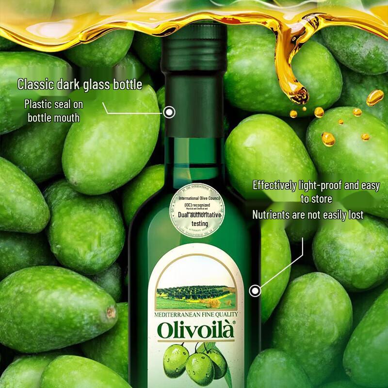 Olivoila Extra Virgin Olive Oil, Deluxe Illustrated Edition, 2x500ml