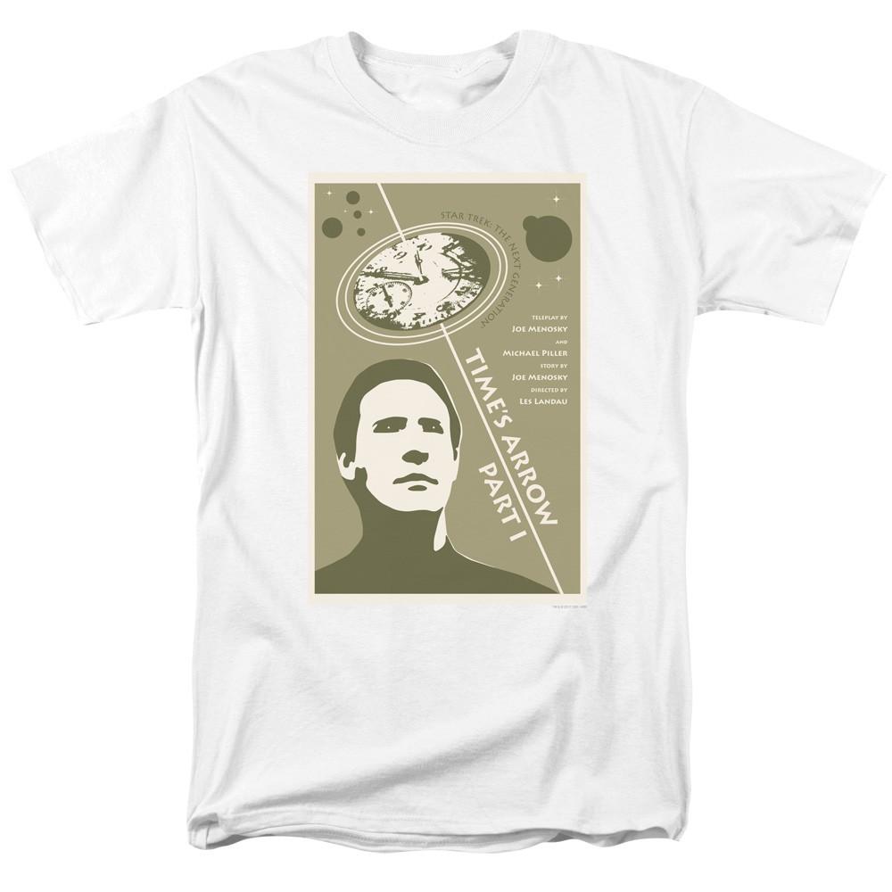 Star Trek - Tng Season 5 Episode 26 - Adult Unisex Short Sleeve T-Shirt - White S