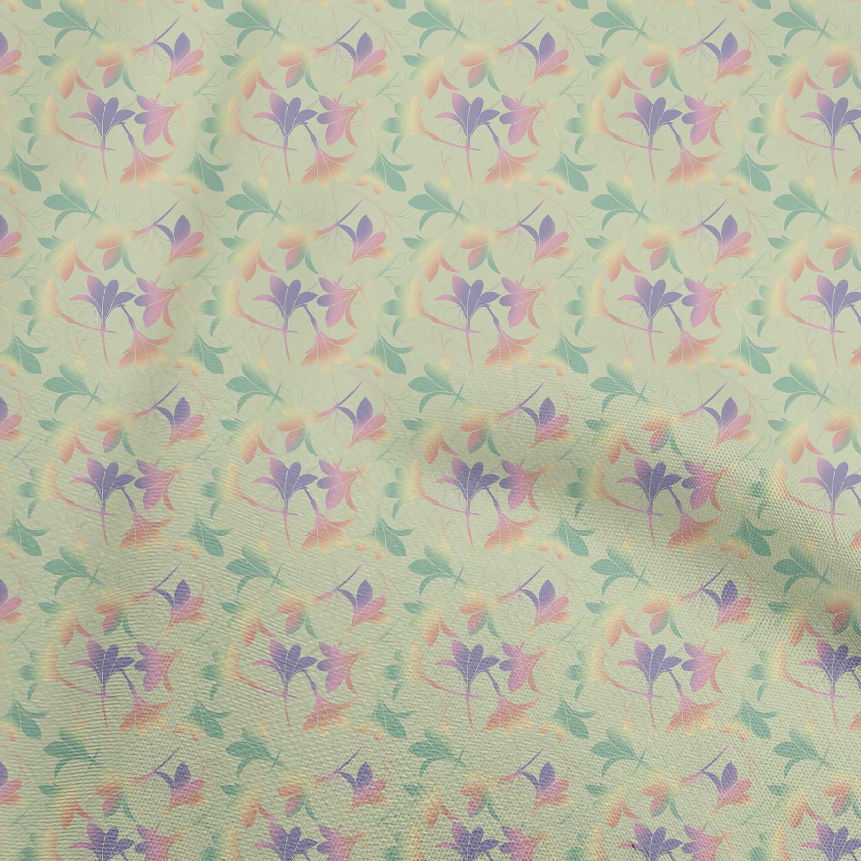 

oneOone Georgette Viscose Black Fabric Leaves Fabric For Sewing Printed Craft Fabric By The Yard 42 Inch 42 Inch Wide - Viscose Chiffon грушевий