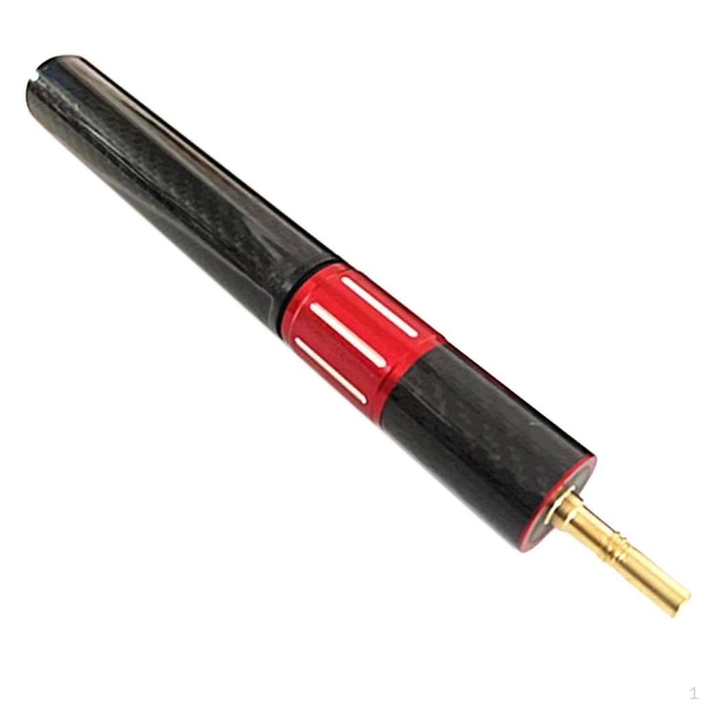Pool Stick Extension Billiard Cue Compact Aluminum Alloy Training Carbon Fiber