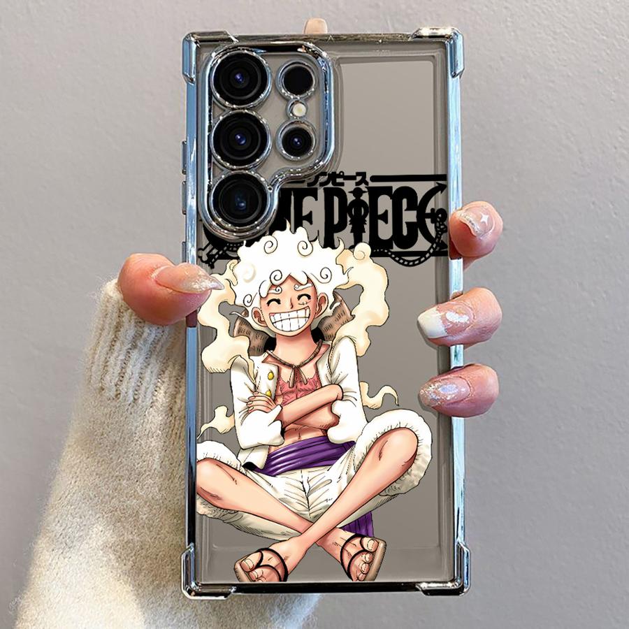 

Clear Cover Case for Samsung Galaxy S21FE S25 Plus s24fe S25 Ultra S22 Ultra S20 FE S24 s24ultra S23 Anime Ones Pieces Galaxy S24 FE