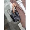 Bag Summer Hand Bucket Basket Women's Bag Genuine Leather Handbag